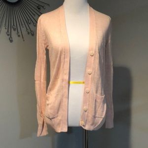 Summer pink cardigan!